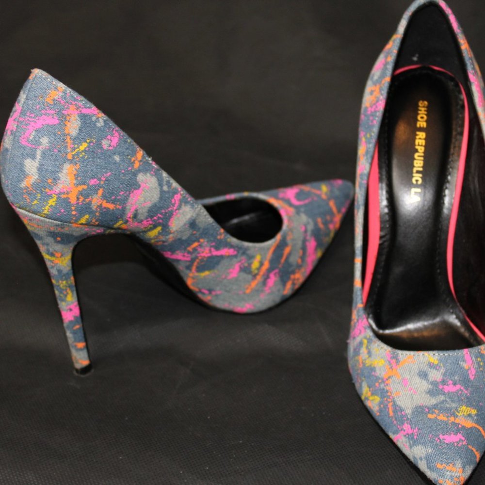 Light Colored Jean Pump 8.5 Women’s